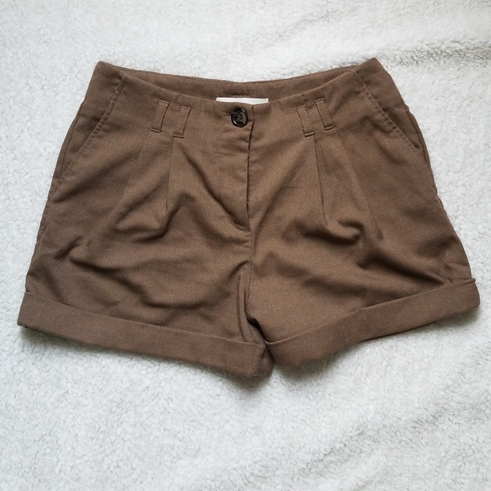 Cute Pleated Women's Dress Shorts